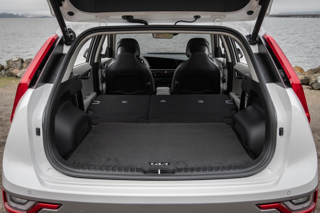 Volume utilitaire du Kia Niro EV 2025.