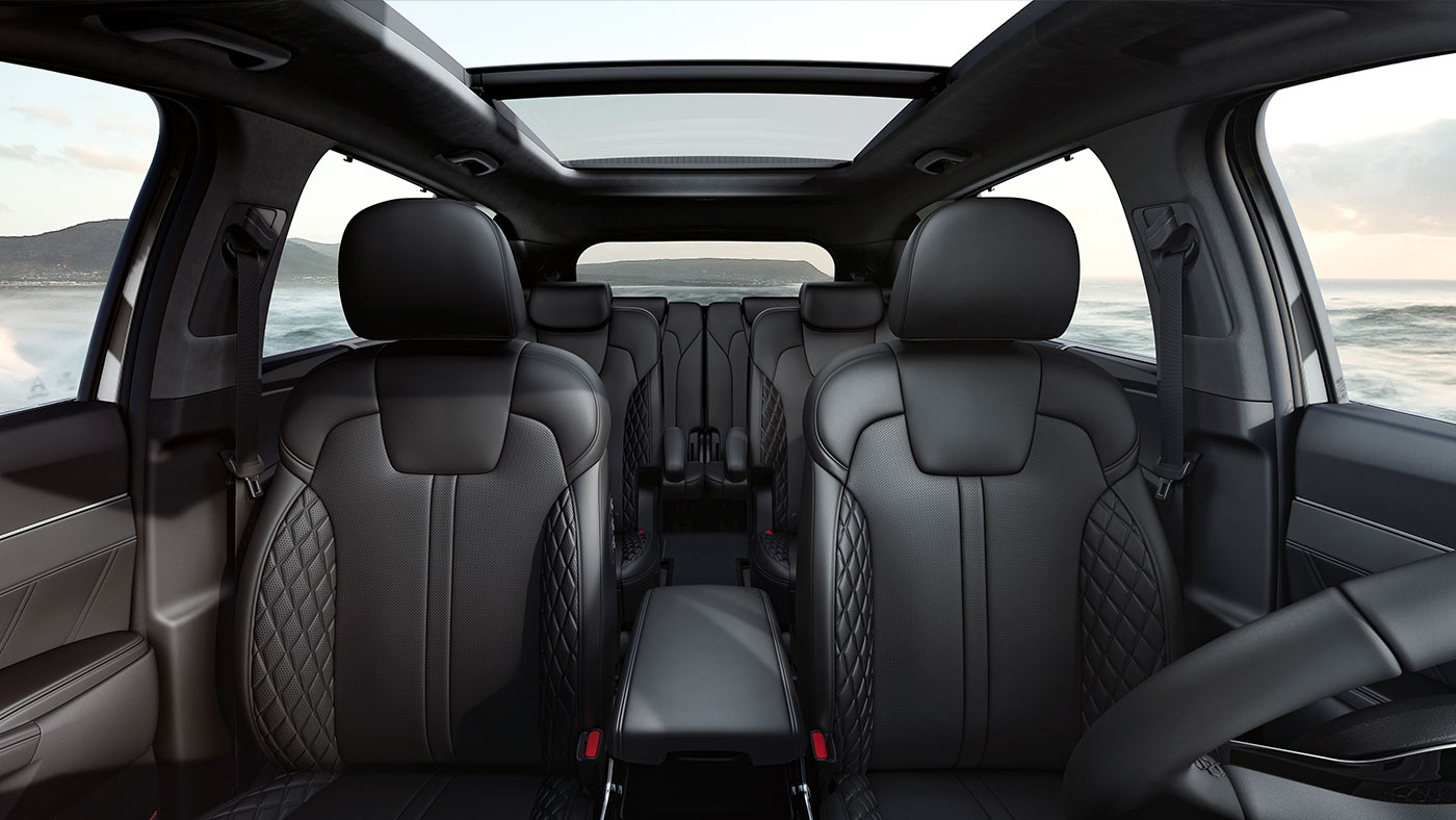 Intérieur spacieux du Kia Sorento 2025.
