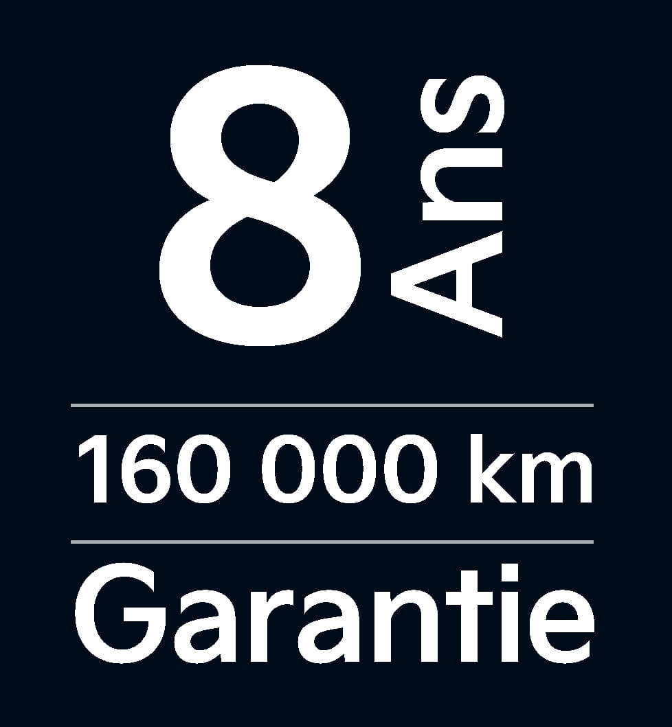 Garantie 8 ans 160000km Kia